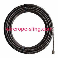 El cable de registración estampado 173.6lbs de 6x26 WS carga 3/4" diámetro para el tambor del torno