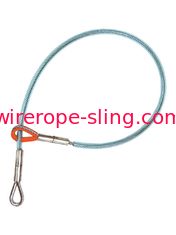 ahogador de la honda de la cuerda de alambre 5K cuerda de alambre cubierta PVC de 6 pies con los ojos del dedal