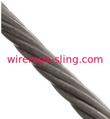 estándar del alambre trenzado AISI del acero inoxidable 1x7 para las barandillas o el aparejo derecho