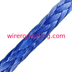 Línea resistencia del torno de la cuerda de la fibra de UHMWPE de abrasión superior del gancho del grado que apareja 80