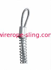 Cable doble Whipcheck de la seguridad de la manguera del martillo de Jack de la honda de la cuerda de alambre 20-1/4 del lazo X