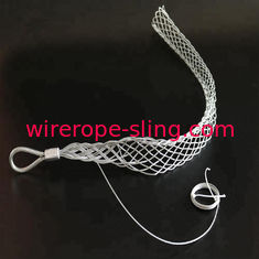 Apretón de cable de fricción lateral galvanizado caliente del abrigo de la cuerda de alambre solo para la tracción del cable