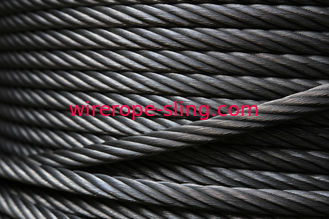 cordón del acero de la banda transportadora de la cuerda de alambre de acero 1X19W+7x7 usado para reforzar las correas de goma