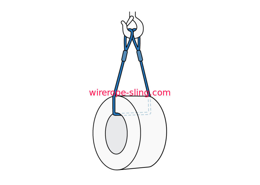 Sola honda de alta calidad de la cuerda de alambre de la cuna para los usos de elevación