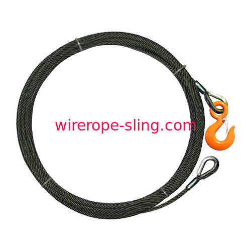 Línea flexible extensión, indicador del torno de alambre del estándar 0.3-11m m del cable AISI del torno de la cuerda