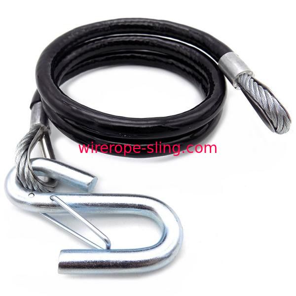 5 - estándar de la longitud los 4m Astm de la honda de la cuerda de alambre de acero del diámetro de 8m m para el coche de la fricción