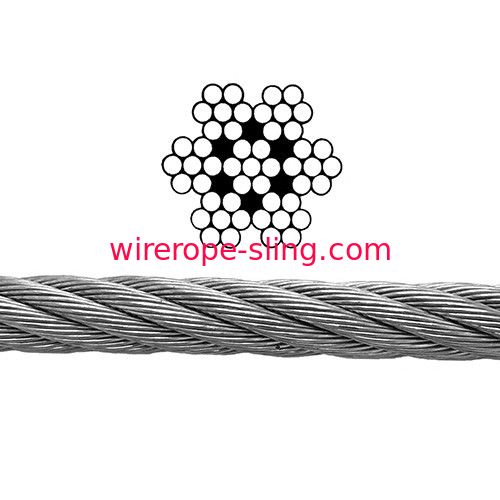 El artículo 304 galvanizó la cuerda de acero 7x7 para el cable inoxidable Balustrading