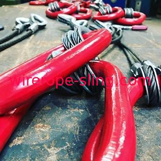 Diversos tipos de la grúa del cable de alambre de la honda de acero de alta resistencia de la cuerda que levantan las hondas del cable