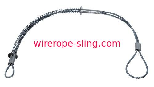 Manguera de la eslinga de la cuerda de alambre del cable de la seguridad de Whipcheck para equipar 1/8" diámetro 125 PSI