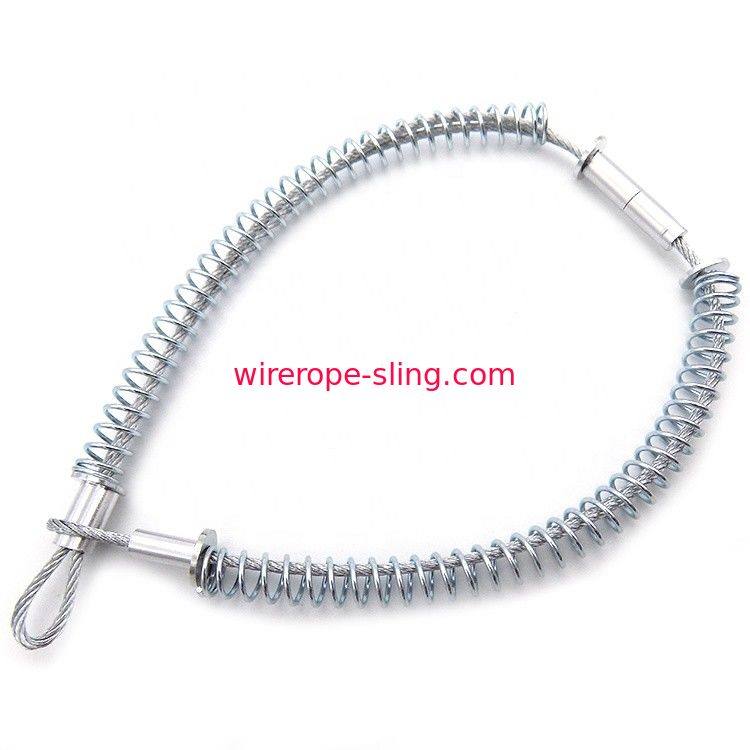 Manguera no aliada del cable de la seguridad de Whipcheck de la honda de la cuerda de alambre a equipar para el uso de los tubos